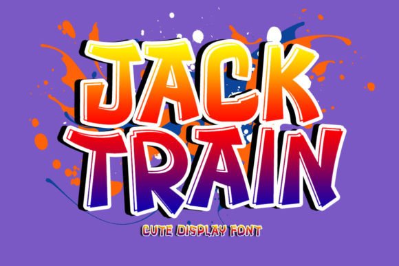 A Fresh, Elegant Display Font: Jack Train