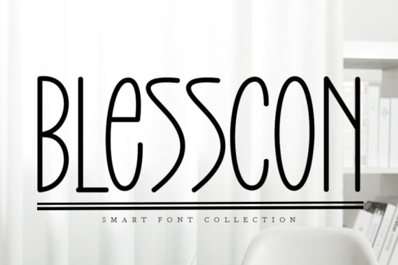 Blesscon: The Modern Display Font That Elevates Your Projects