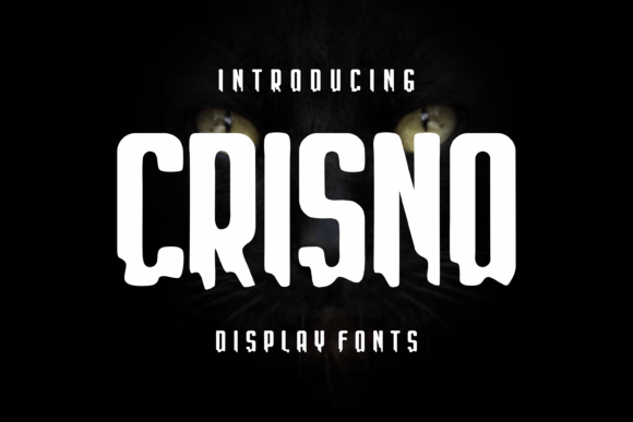 Crisno Review: A Dripping Scary Display Font for Campaigns