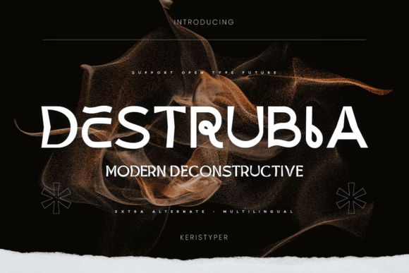 Finding Destrubia: A Modern Display Font for Campaigns That Stand Out