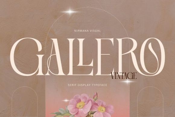 Gallero Vintage: A Renaissance-Inspired Display Font