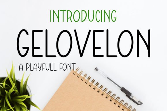 Gelovelon: A Clear Display Font for Modern Web Design
