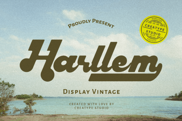 Harllem: A Display Font for Classic Digital Design