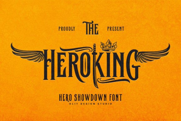 Heroking Display Font: Build a Bold and Professional Brand Identity