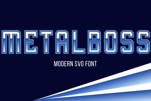 Metalboss: A Bold Display Font for Maximum Impact
