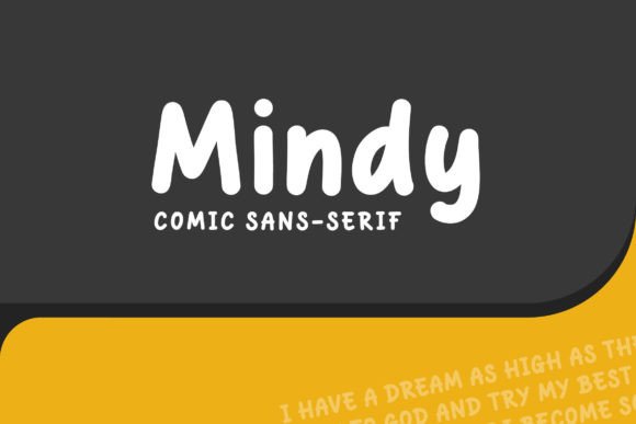 Mindy: A Playful Display Font for Marketing Campaigns