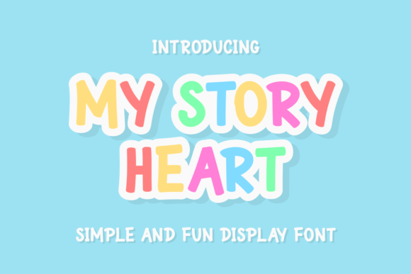 My Story Heart: A Typeface for Editorial Warmth