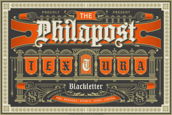 Philapost: A Display Font for Authentic Brand Storytelling