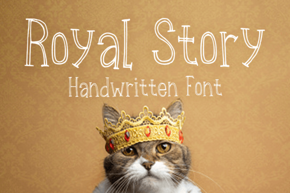Royal Story Font: A Vintage Handwritten Display Typeface for Marketers
