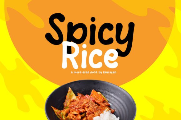 Spicy Rice Font: A Creative Craft Typography Toolkit