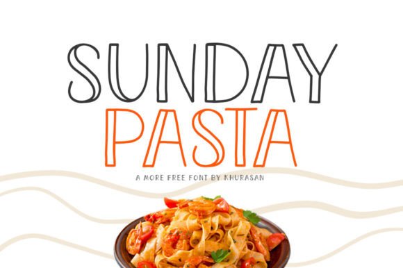 Sunday Pasta Font: A Casual Review from a Brand Designer