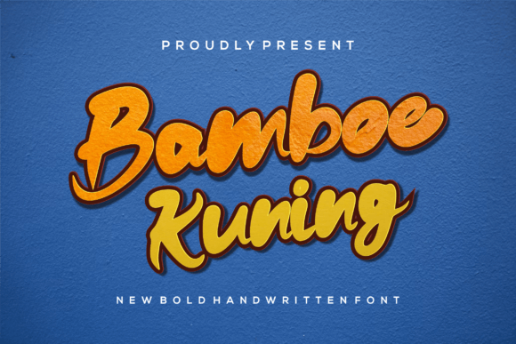 The Bamboe Kuning Font: A Bold Choice for Modern Brands