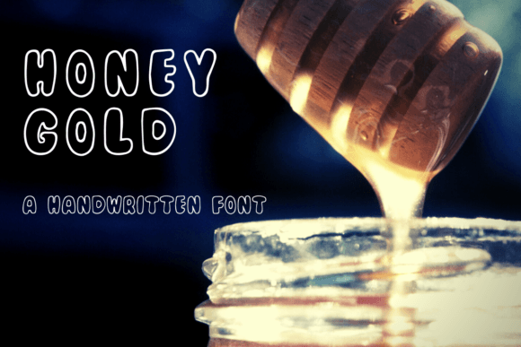 The Honey Gold Display Font for Modern Web Projects