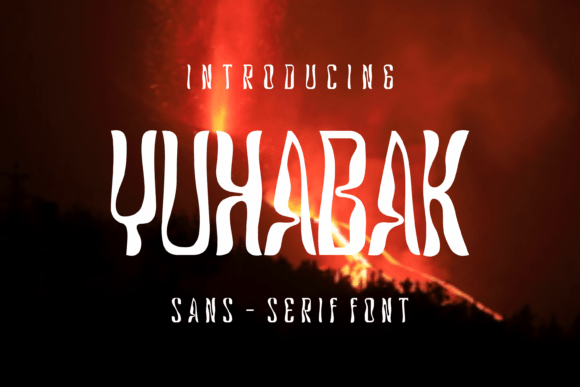 The Yuhabak Font Adds Groovy Psychedelic Style to Modern Websites